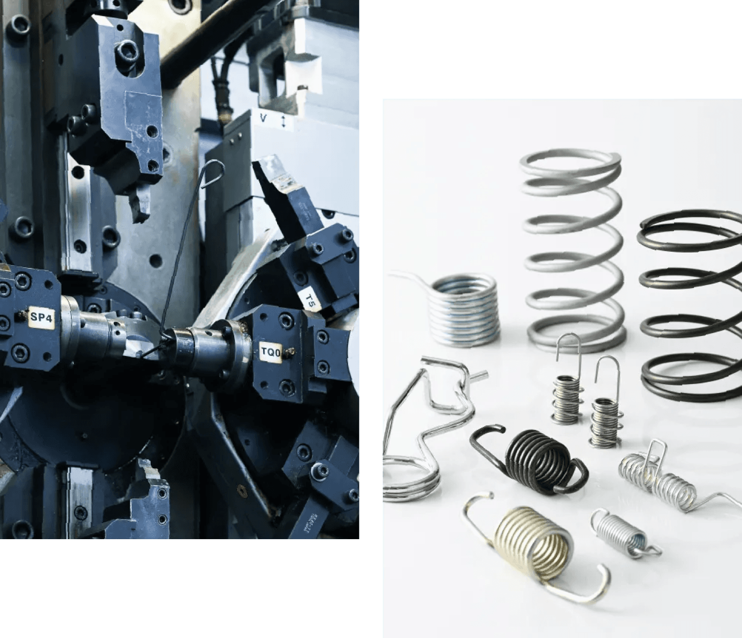 鈴木スプリング製作所のバネ製造・高精度スプリング・線加工部品