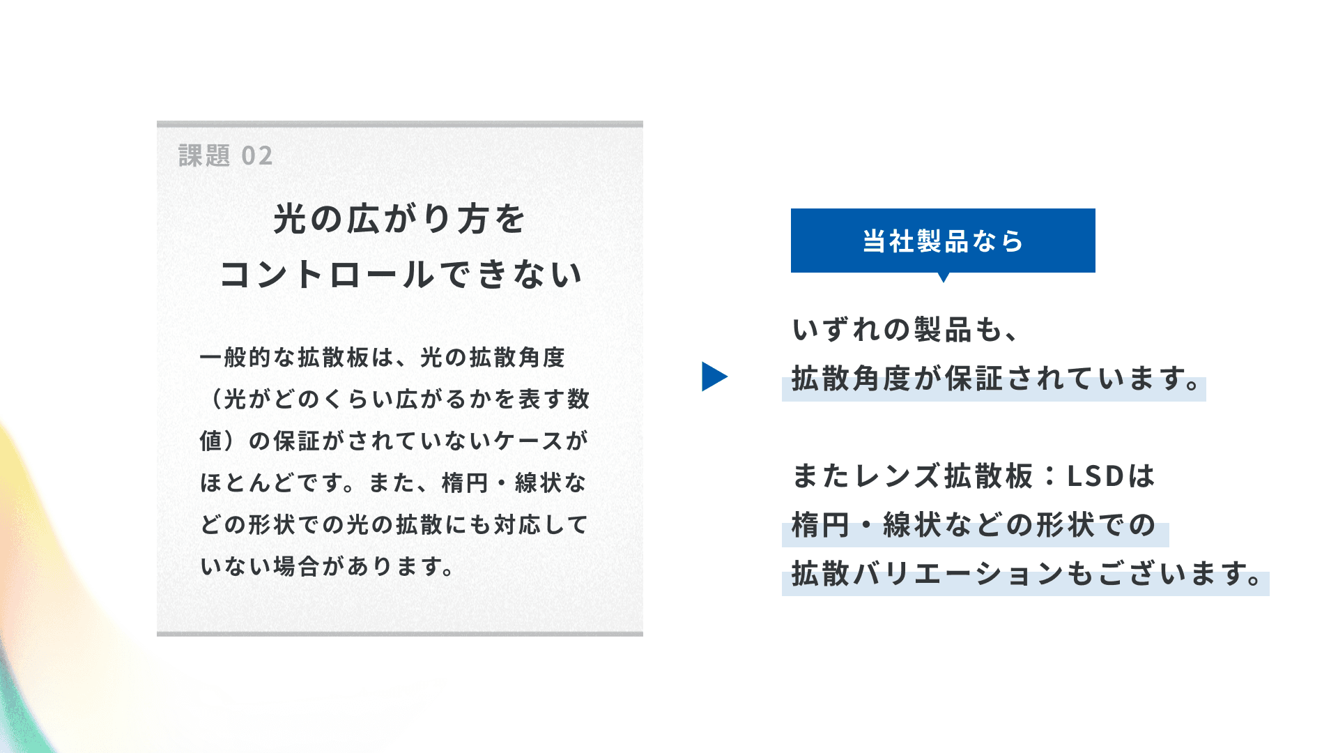 拡散板(光拡散シート・光拡散フィルム)